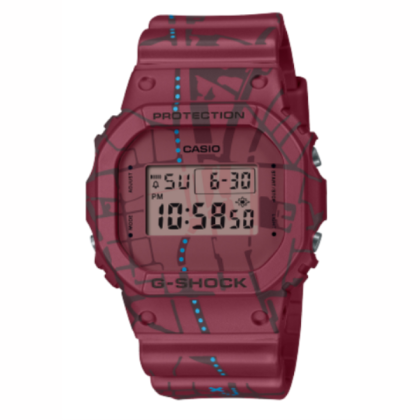 Casio G-Shock Treasure Hunt Series DW-5600SBY-4 Red Resin Band Men Sports Watch